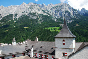 burg werfen im salzburger land